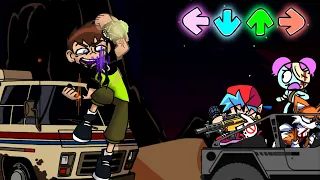 Friday Night Funkin' - Corrupted Ben 10 vs Boyfriend , Pibby (Animation Mods)