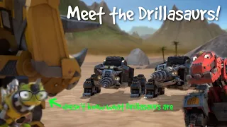 Meet the Drillasaurs! | DINOTRUX