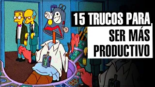 15 TRUCOS para ser más Productivo