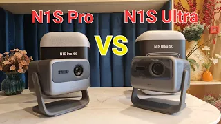 So sánh 2 anh em Jmgo N1S pro Vs Jmgo N1S Ultral