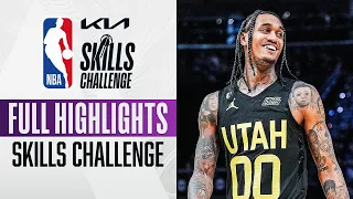 NBA Skills Challenge Full Highlights | Feb 18 | 2023 NBA All Star Utah