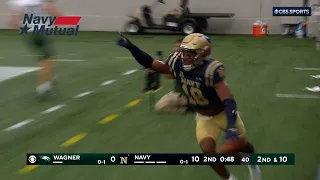 Highlights: Navy Football vs. Wagner