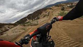 GOPRO: 2023 KTM 250sx on a freshly prepped Glen Helen