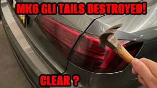 DIY Clear Tails Breaking MK6 GLI Lights ?