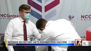 NCDHHS Secretary gets monkeypox vaccine