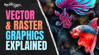 Vector Graphics & Raster Graphics Explained: EVERY Digital Artist Needs to Know This