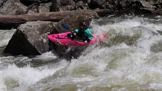 Playday on Upper Yough season opener, and a hot top Yough Lap