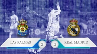 Las Palmas 2-2 Real Madrid ~ The Spanish League 2016/2017. 6th round ~ 24.09.2016