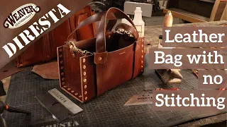 Making a Leather Bag with No Stitching - Jimmy DiResta