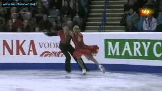 Ekaterina Bobrova and Dmitri Soloviev LD Sheffield European Championships 2012