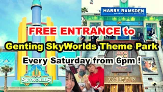 'FREE ENTRANCE' TO GENTING SKYWORLDS THEME PARK || THINGS TO DO IN GENTING HIGHLAND