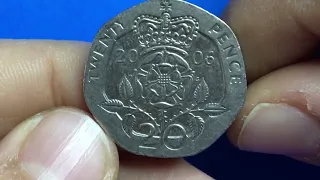 20 Pence Queen Elizabeth II Coin - How Much is it Worth?