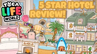 Toca Life World | 5 Star Hotel Review!? 🏨 (OUT NOW!) Toca Boca