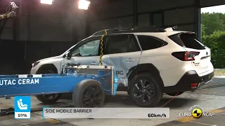 Subaru Outback 速霸陸Outback 撞擊測試  Crash Test 2021