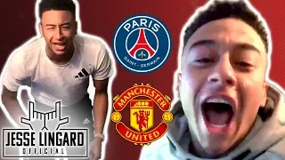 PSG 1-3 Man United | JESSE REACTS, United Through to Quarter Finals! | Jesse Lingard