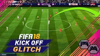 FIFA 18 How To Score Directly From KICK OFF TUTORIAL / THE KICK OFF GLITCH in FIFA 18