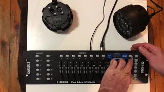 DMX 192 Controller Unboxing and Programming