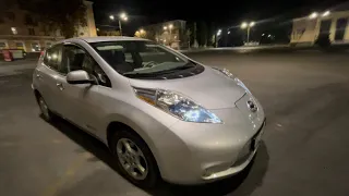 Nissan Leaf 2013 Скільки реально їде у 2023