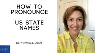 Learn how to pronounce 🇺🇸 US STATES 🇺🇸 American English Pronunciation Lesson