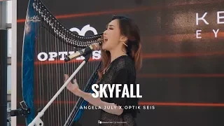 ANGELA JULY | Skyfall (Vocal and Harp Live Performance)