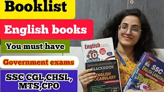 Books for SSC CGL/CHSL/MTS/CPO| English booklist| STUTI JAIN