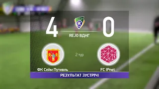 Обзор матча ФК Сейм Путивль 4 - 0 FC IPnet  Турнир по мини футболу в городе Киев