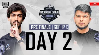 PUBG MOBILE UNDERDOG CLASH S2 LAN  | PRE FINAL C | DAY 2