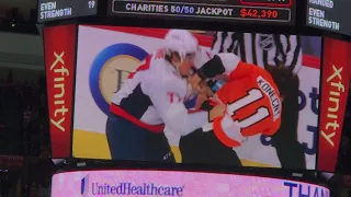 Washington Capitals vs Philadelphia Flyers - 3/18/18 - Travis Konecny Fights T.J. Oshie