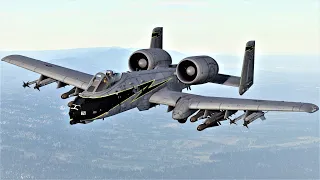 Epic Maverick Runs in Sim Ground Battle || A-10 Late Warthog Close Air Support (War Thunder)