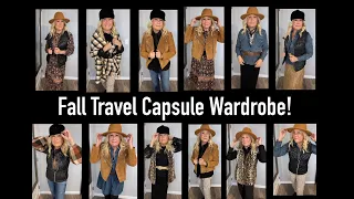 Carry On Only! My Fall Capsule Wardrobe!