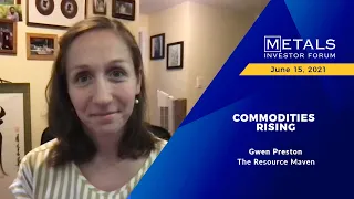 Gwen Preston of Resource Maven presents at the Virtual Silver Investor Forum on June 15, 2021