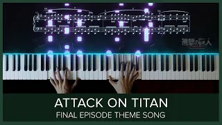 Attack on Titan Final Theme - "To You 2,000... or... 20,000 Years From Now..." Piano Cover