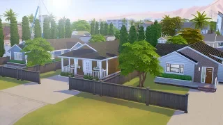 THREE HOUSES ON ONE LOT // The Sims 4: Speed Build