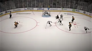 Bergy To Pasta To The Back Of The Net For The 3-0 Bruins Lead