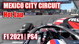 🏁 F1 2021 Mexico City Circuit Onboard Hot Lap | PS4