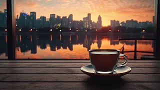 Smooth Jazz Instrumental Music ☕ Jazz Coffee Music with Relaxing Sunset