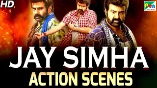 Jay Simha - Action Scenes | New Action Hindi Dubbed Movie | Nandamuri Balakrishna, Nayanthara