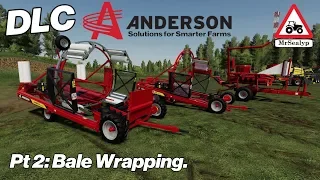 A Guide to... ANDERSON DLC, Pt 2: Bale Wrapping. Farming Simulator 19, PS4, Assistance!