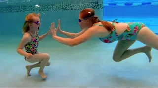 Swimming with Sarah - Underwater Pool Games