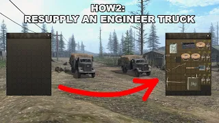 HOW2: RESUPPLY ENGINEER TRUCK | GATES OF HELL: OSTFRONT TUTORIALS!