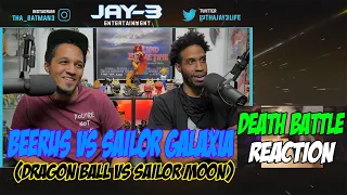 Beerus VS Sailor Galaxia (Dragon Ball VS Sailor Moon) DEATH BATTLE Reaction