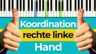 Klavier lernen für Anfänger - Koordination linke & rechte Hand (mit Song) - Klavier Tutorial #2