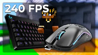 Tryhard 240FPS/4K Keyboard + Mouse ASMR | Hypixel Bedwars