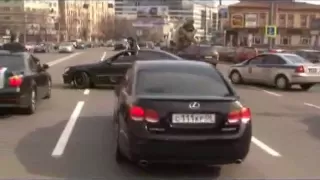 Кавказский автопробег по Москве