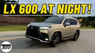 2022 Lexus LX 600 at Night - Buttons! Controls! Lights!