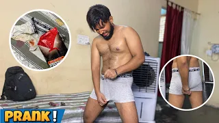 Red Chilli 🌶️ Prank on my Best friend 😂he got angry😡 #pranks prank in india