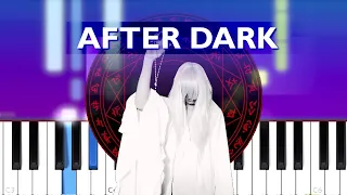 Mr Kitty - After Dark (Piano tutorial)