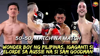 Wonder Boy Ng Pilipinas, Igaganti Si Elorde Sa Aussie Na Si Sam Goodman