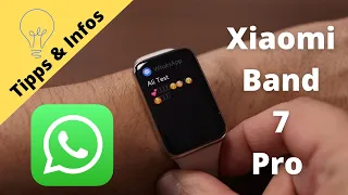 Xiaomi Band 7 Pro und WhatsApp: Was geht? Was geht nicht? (Tipps + Infos)