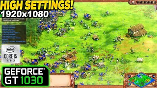 Age of Empires 2 Definitive Edition GT 1030 - 1080p High,